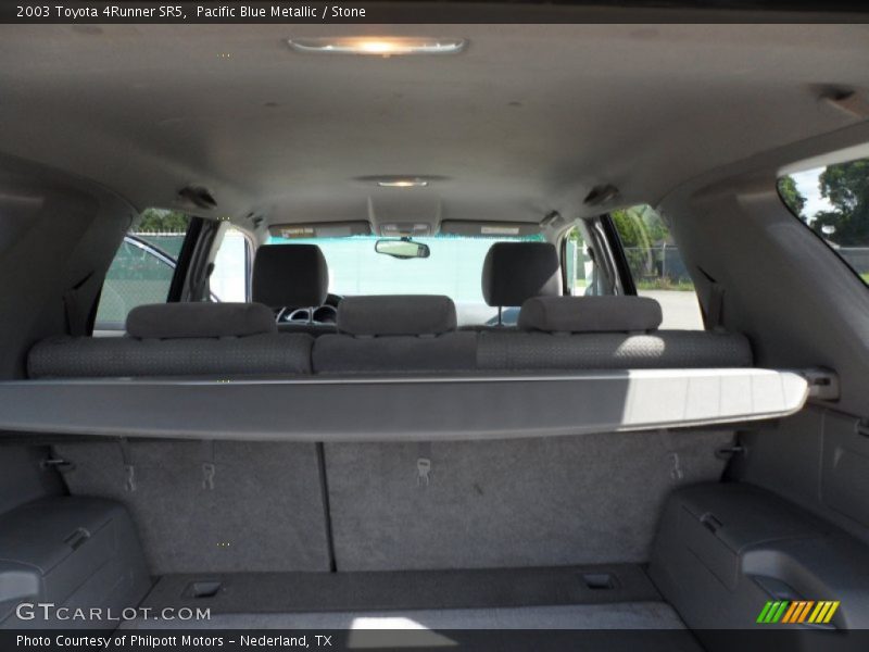 Pacific Blue Metallic / Stone 2003 Toyota 4Runner SR5