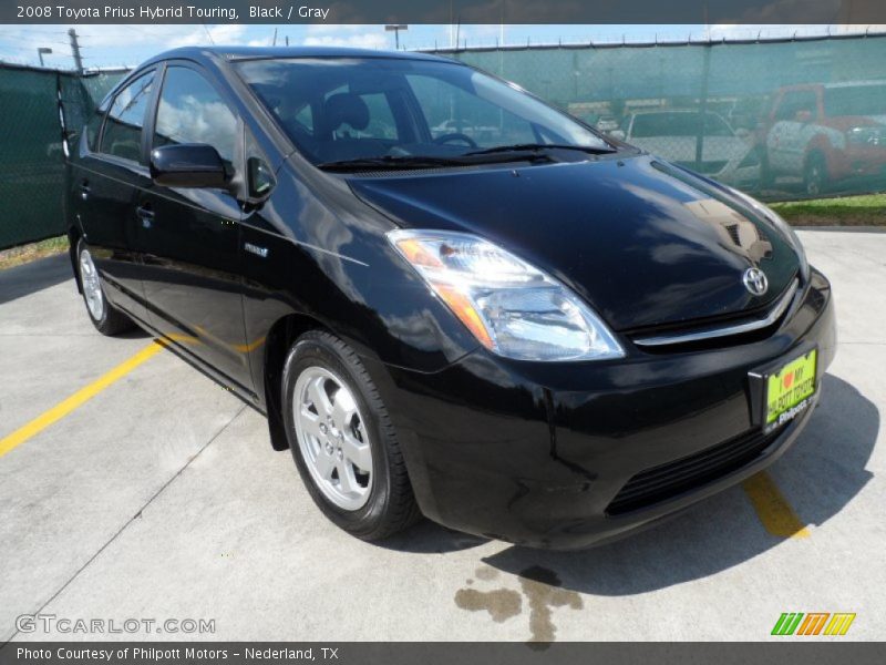 Black / Gray 2008 Toyota Prius Hybrid Touring