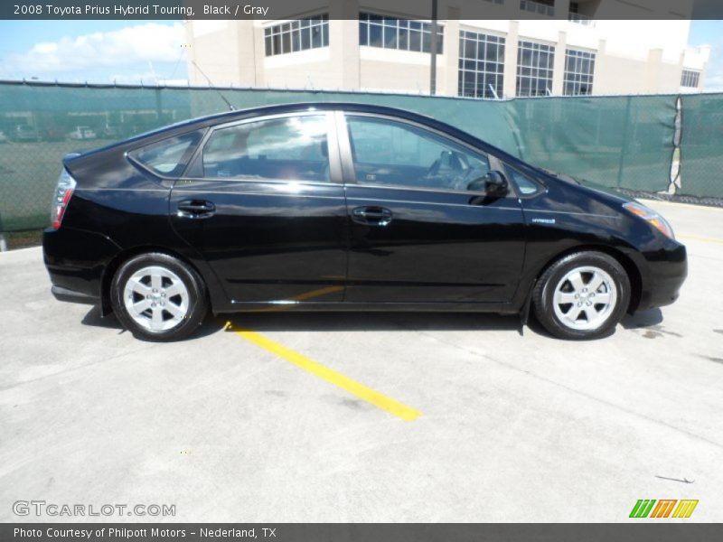 Black / Gray 2008 Toyota Prius Hybrid Touring