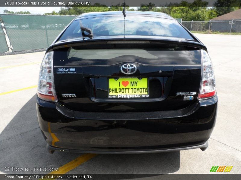 Black / Gray 2008 Toyota Prius Hybrid Touring