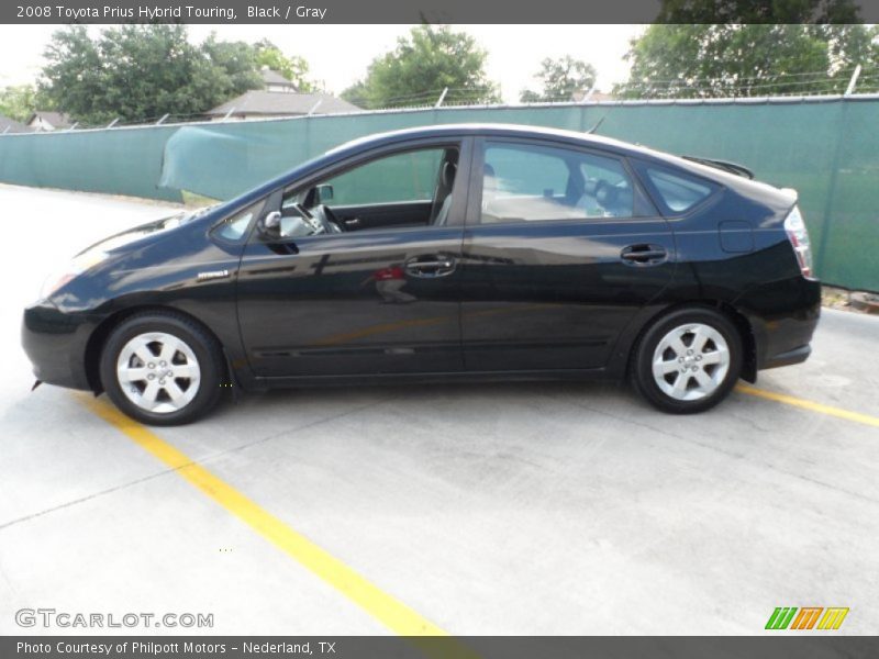 Black / Gray 2008 Toyota Prius Hybrid Touring