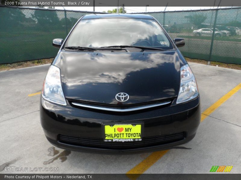 Black / Gray 2008 Toyota Prius Hybrid Touring