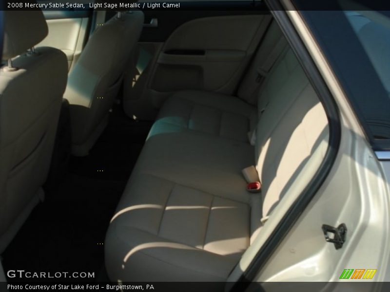 Light Sage Metallic / Light Camel 2008 Mercury Sable Sedan