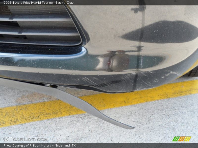 Black / Gray 2008 Toyota Prius Hybrid Touring