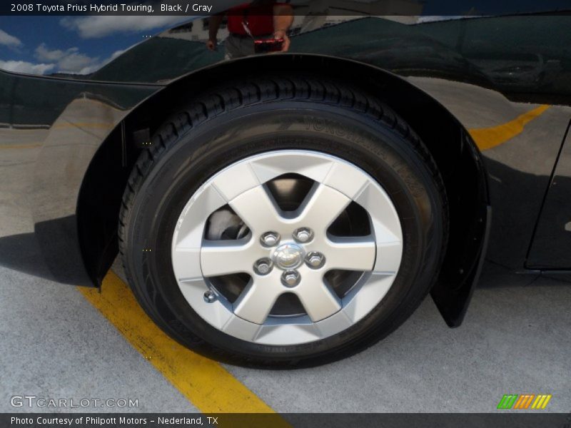Black / Gray 2008 Toyota Prius Hybrid Touring