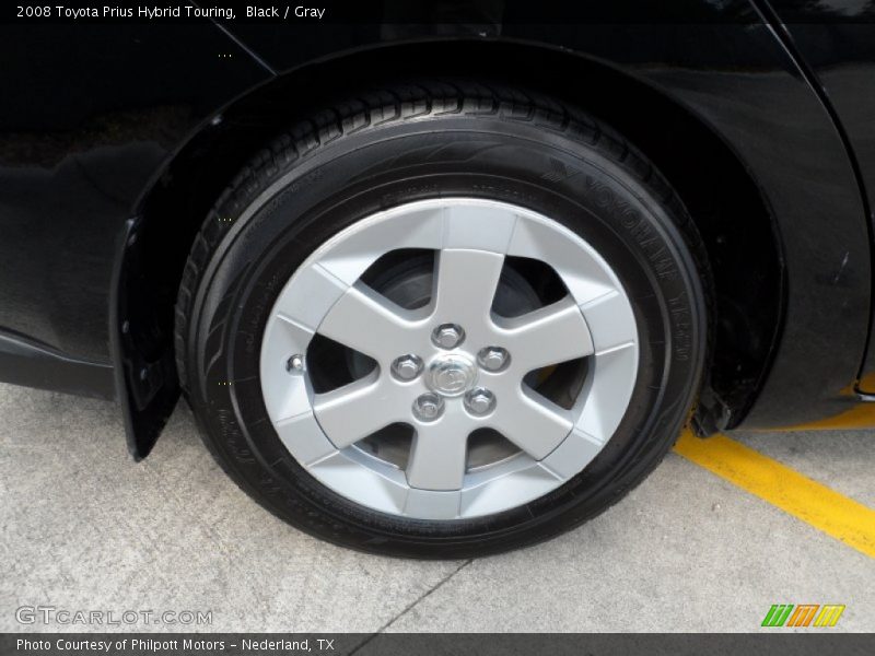 Black / Gray 2008 Toyota Prius Hybrid Touring