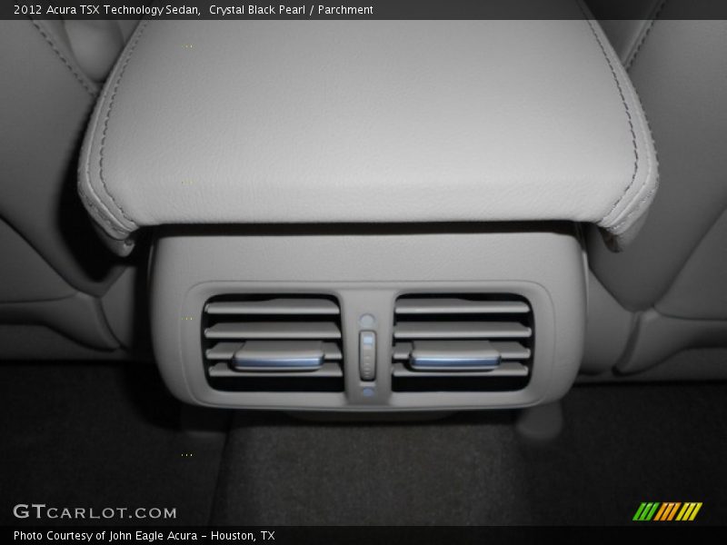 Crystal Black Pearl / Parchment 2012 Acura TSX Technology Sedan