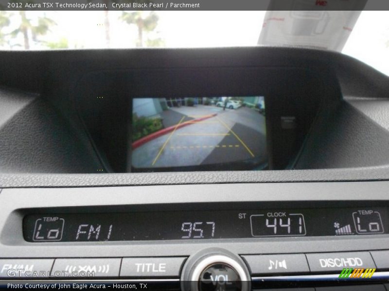 Crystal Black Pearl / Parchment 2012 Acura TSX Technology Sedan