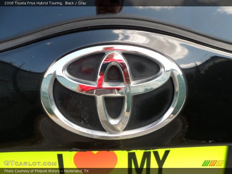 Black / Gray 2008 Toyota Prius Hybrid Touring