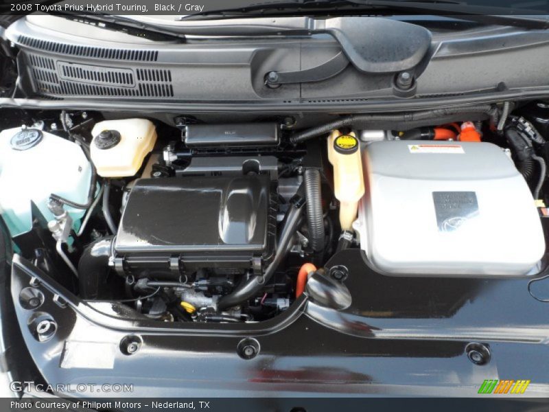 Black / Gray 2008 Toyota Prius Hybrid Touring