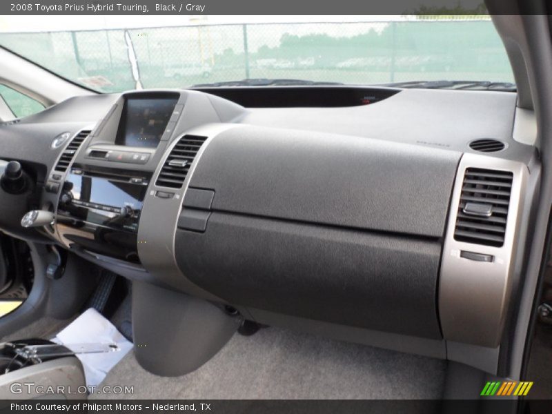 Black / Gray 2008 Toyota Prius Hybrid Touring