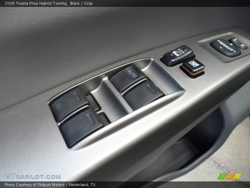 Black / Gray 2008 Toyota Prius Hybrid Touring