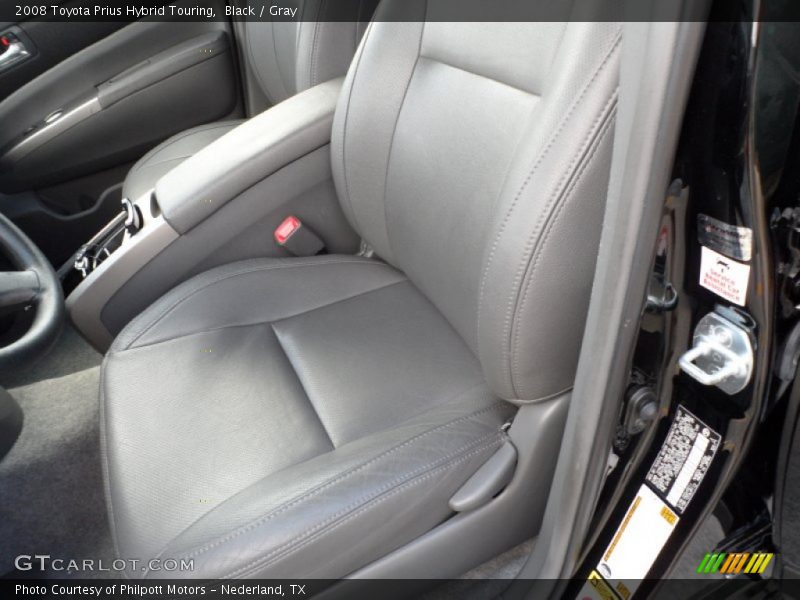 Black / Gray 2008 Toyota Prius Hybrid Touring