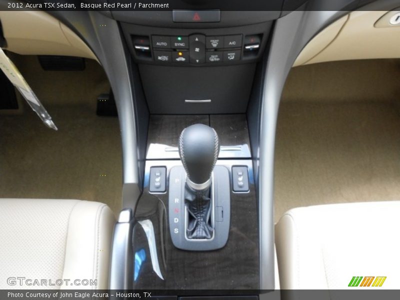 Basque Red Pearl / Parchment 2012 Acura TSX Sedan