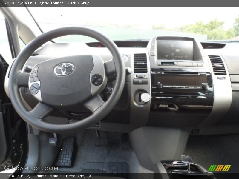Black / Gray 2008 Toyota Prius Hybrid Touring