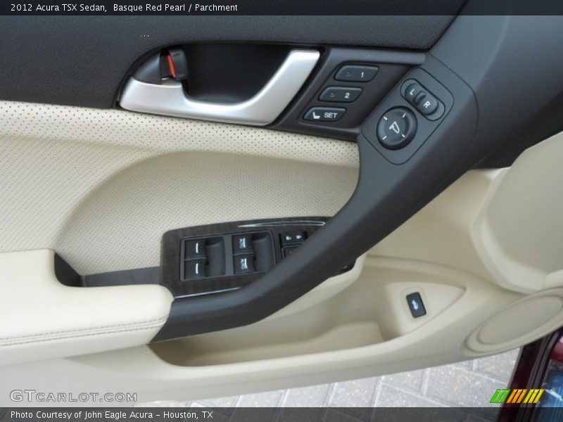Basque Red Pearl / Parchment 2012 Acura TSX Sedan