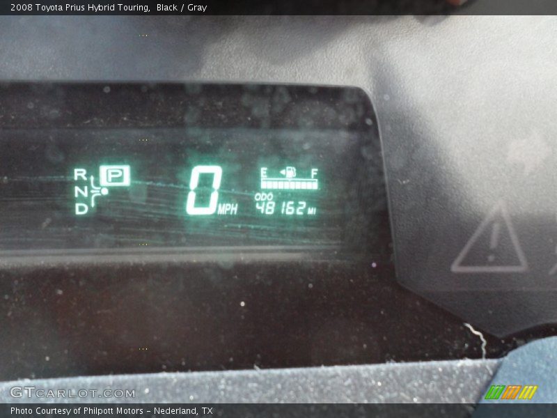 Black / Gray 2008 Toyota Prius Hybrid Touring