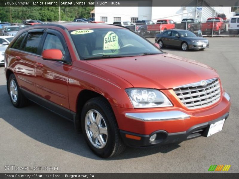 Sunset Bronze Pearl / Light Taupe 2006 Chrysler Pacifica Touring