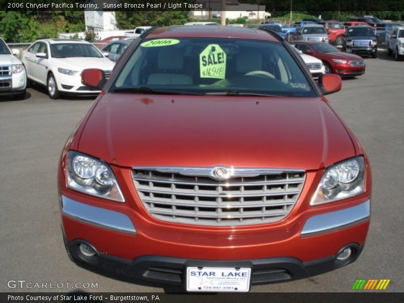 Sunset Bronze Pearl / Light Taupe 2006 Chrysler Pacifica Touring