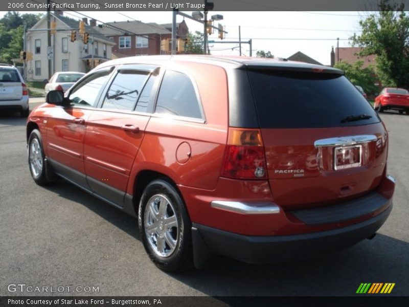 Sunset Bronze Pearl / Light Taupe 2006 Chrysler Pacifica Touring