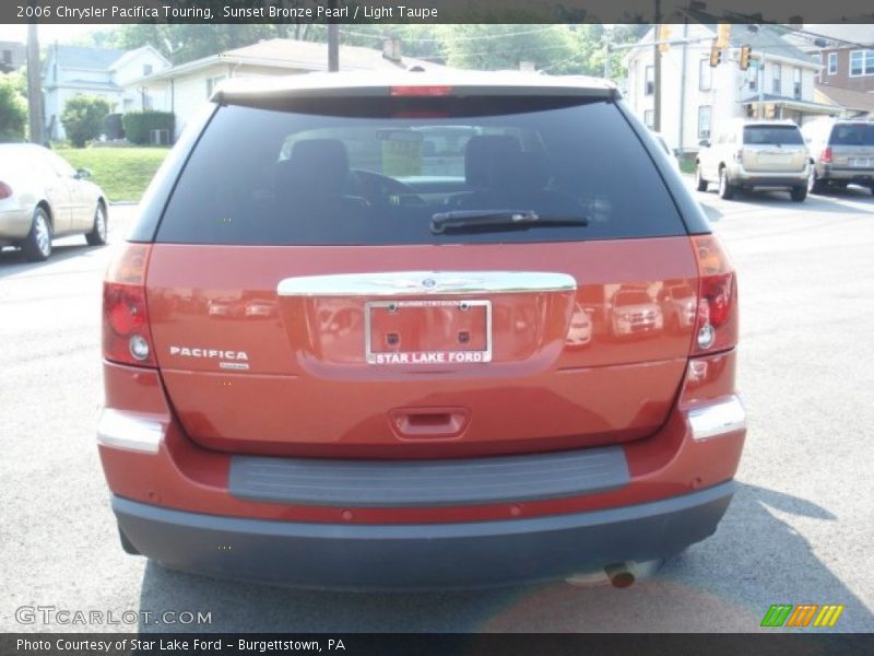 Sunset Bronze Pearl / Light Taupe 2006 Chrysler Pacifica Touring