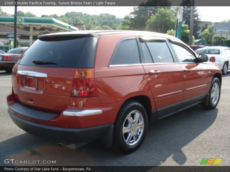 Sunset Bronze Pearl / Light Taupe 2006 Chrysler Pacifica Touring