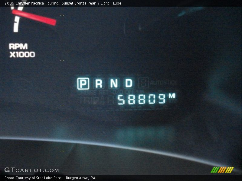 Sunset Bronze Pearl / Light Taupe 2006 Chrysler Pacifica Touring