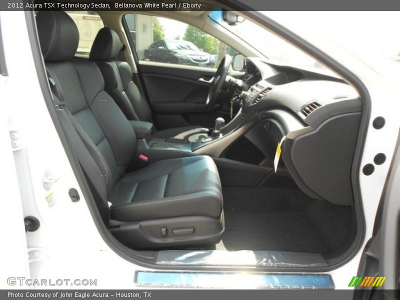 Bellanova White Pearl / Ebony 2012 Acura TSX Technology Sedan
