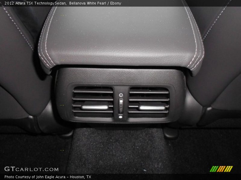 Bellanova White Pearl / Ebony 2012 Acura TSX Technology Sedan