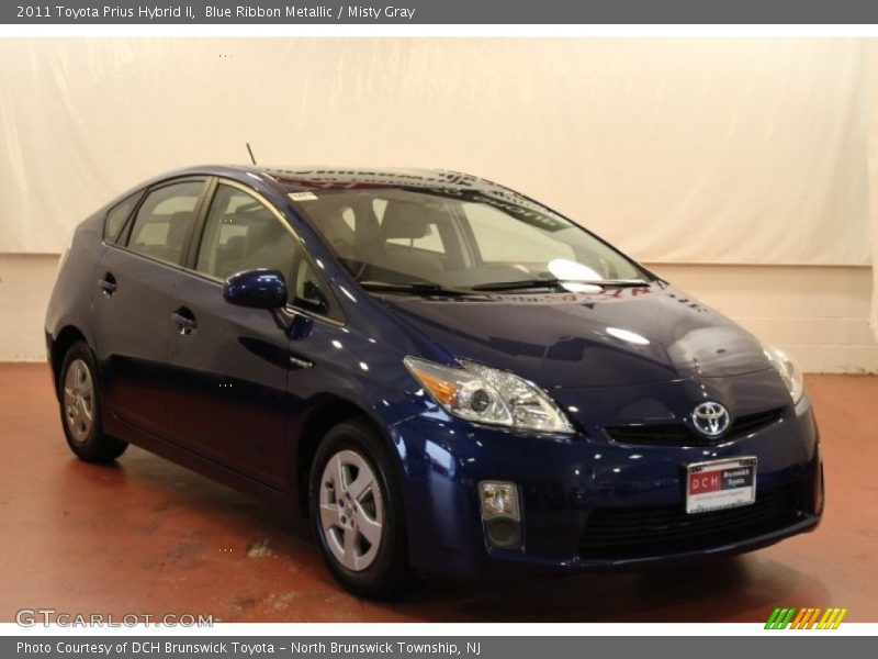 Blue Ribbon Metallic / Misty Gray 2011 Toyota Prius Hybrid II