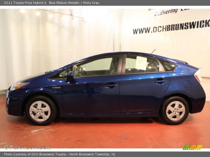 Blue Ribbon Metallic / Misty Gray 2011 Toyota Prius Hybrid II