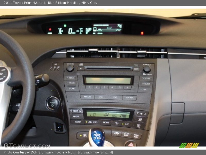 Blue Ribbon Metallic / Misty Gray 2011 Toyota Prius Hybrid II