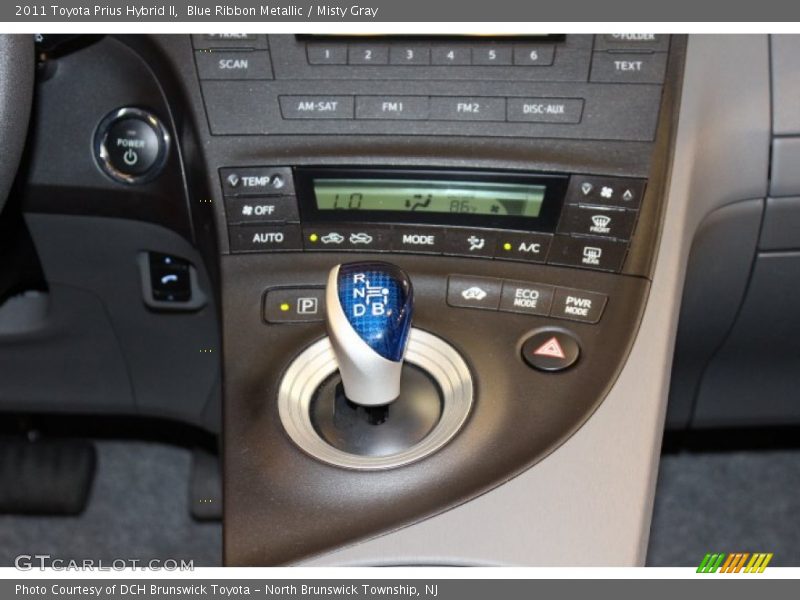 Blue Ribbon Metallic / Misty Gray 2011 Toyota Prius Hybrid II