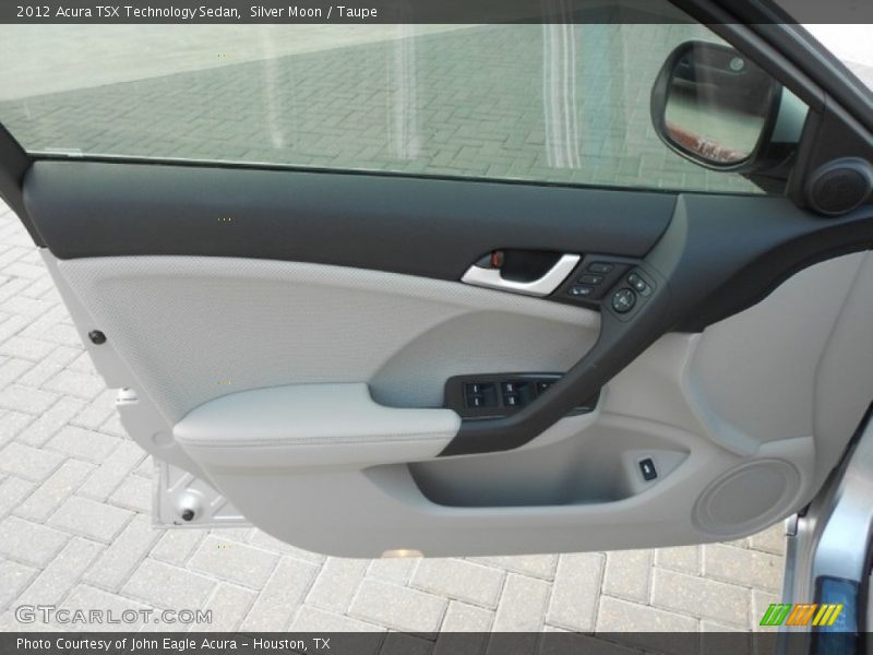 Silver Moon / Taupe 2012 Acura TSX Technology Sedan