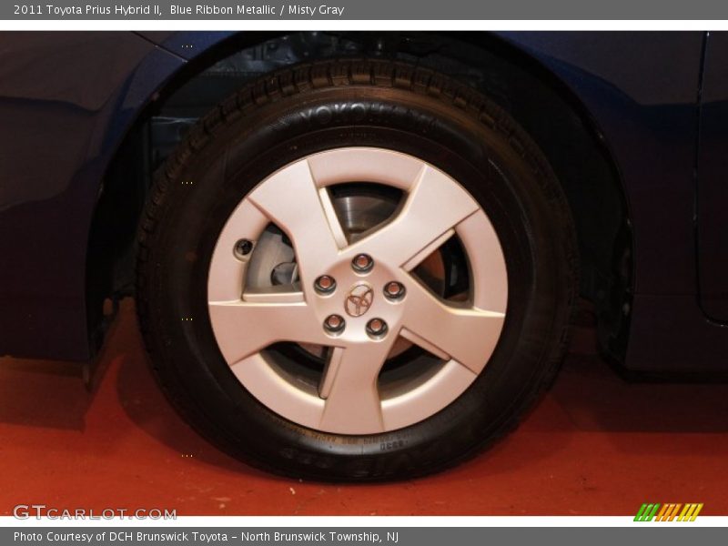 Blue Ribbon Metallic / Misty Gray 2011 Toyota Prius Hybrid II