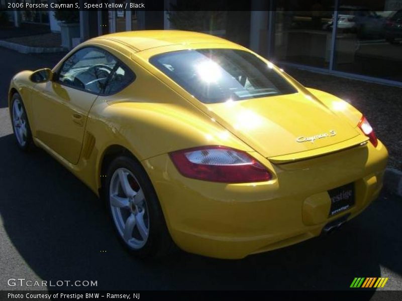 Speed Yellow / Black 2006 Porsche Cayman S
