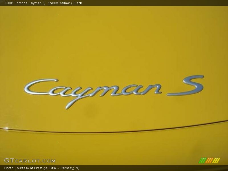 Speed Yellow / Black 2006 Porsche Cayman S