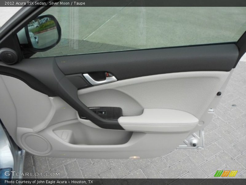 Silver Moon / Taupe 2012 Acura TSX Sedan