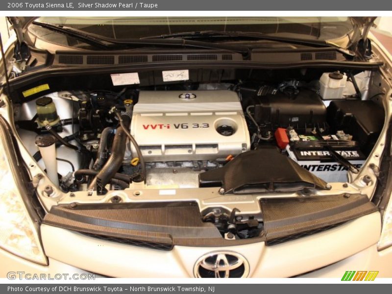 Silver Shadow Pearl / Taupe 2006 Toyota Sienna LE