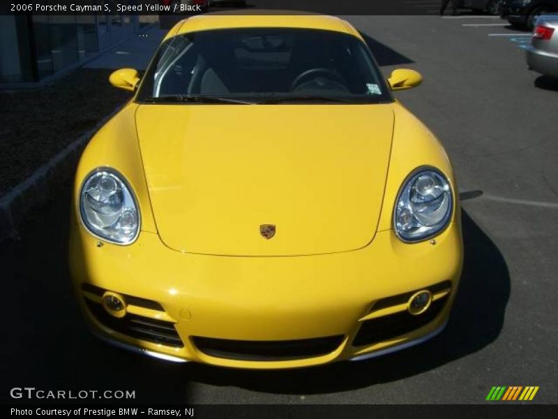 Speed Yellow / Black 2006 Porsche Cayman S