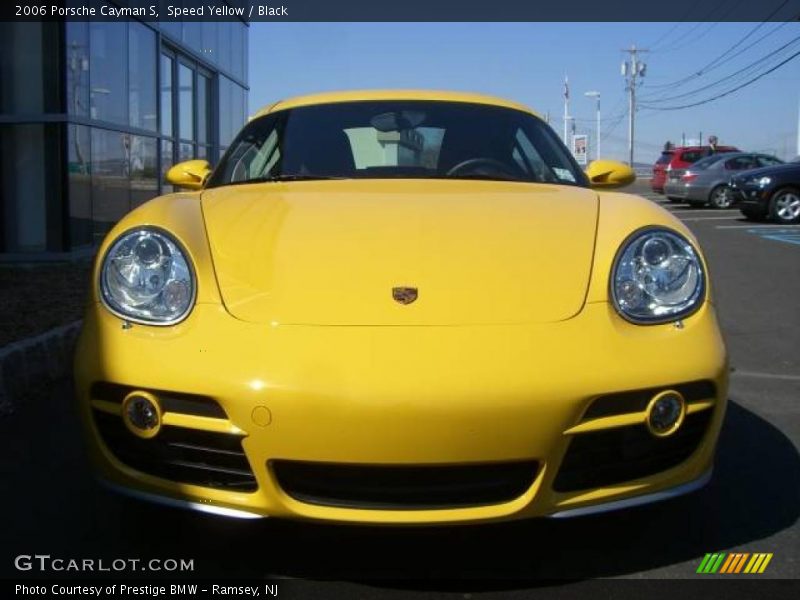 Speed Yellow / Black 2006 Porsche Cayman S