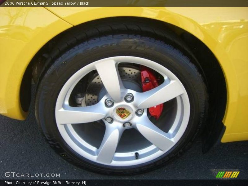 Speed Yellow / Black 2006 Porsche Cayman S