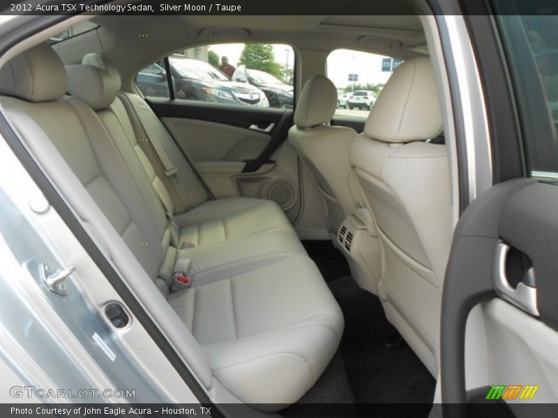 Silver Moon / Taupe 2012 Acura TSX Technology Sedan