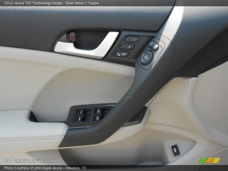 Silver Moon / Taupe 2012 Acura TSX Technology Sedan