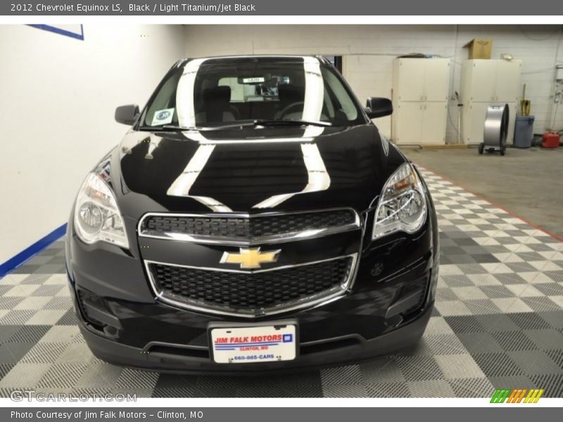 Black / Light Titanium/Jet Black 2012 Chevrolet Equinox LS