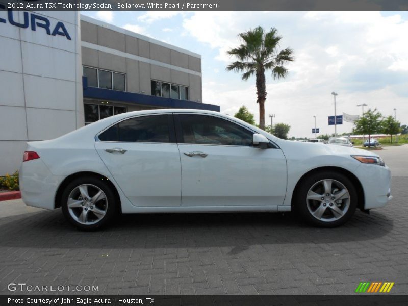 Bellanova White Pearl / Parchment 2012 Acura TSX Technology Sedan