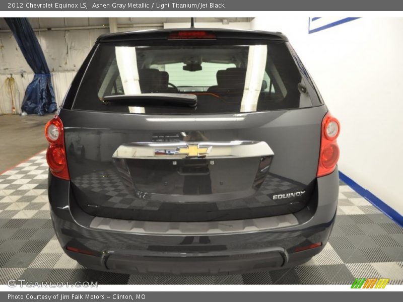 Ashen Gray Metallic / Light Titanium/Jet Black 2012 Chevrolet Equinox LS