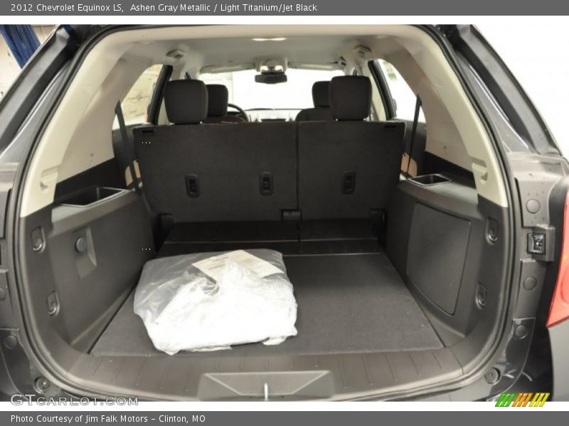 Ashen Gray Metallic / Light Titanium/Jet Black 2012 Chevrolet Equinox LS