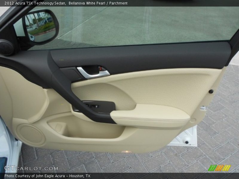 Bellanova White Pearl / Parchment 2012 Acura TSX Technology Sedan