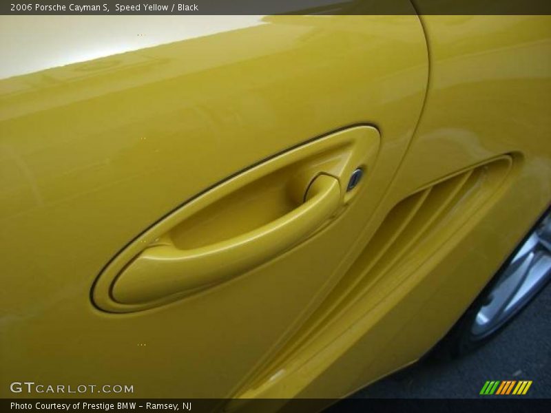 Speed Yellow / Black 2006 Porsche Cayman S